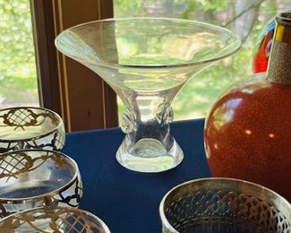 Small Steuben bouquet bowl.