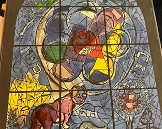 Marc CHAGALL, Jean LEYMARIE 'The Jerusalem Windows' 1962.