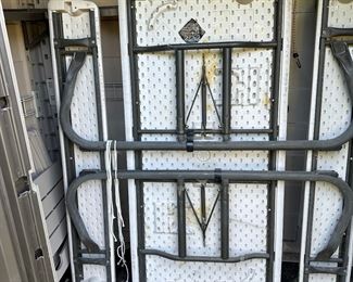 Table Folded Up for Easy Storage!