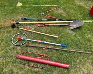 Some Many Various Yard Tools