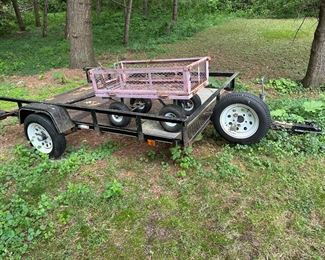 Utility wagon and flatbed trailer