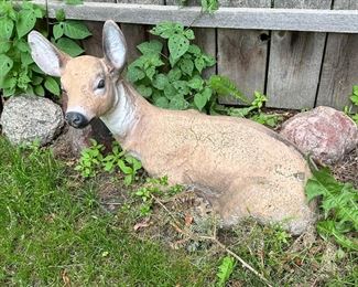 Deer yard decor
