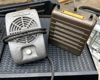 Vintage drive-up speakers