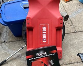 Ironton Truck, and retractable extension cord