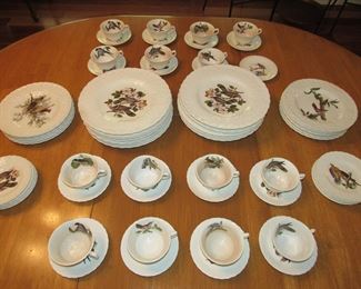 Audubon's "Birds of America" china set