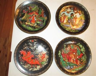 Vintage Russian plates