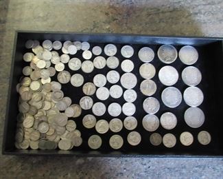 All silver coins