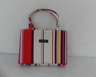 Kate Spade Striped Canvas Small Purse