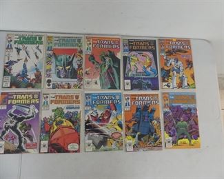 10 Transformers Comic Books