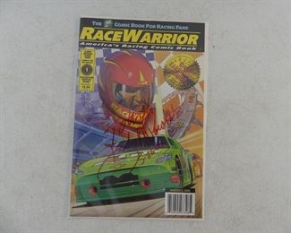 Signed by John Powell III - Creator RaceWarrior Comic Book - Volume 1