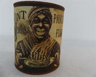 Vintage 1930s Aunt Jemima's Pancake Flour 16oz Canister