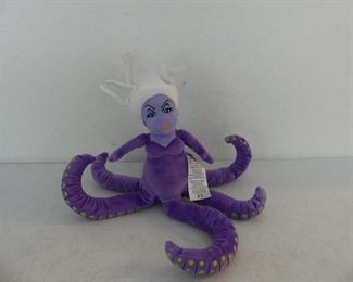 Vintage Walt Disney Little Mermaid "Ursula" Plush - 13" Tall