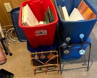 Stained glass and swinger targets