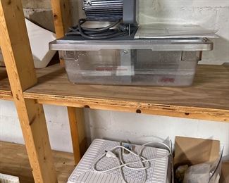 Glass ring saw, Wizard glass grinder.