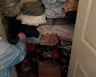 Lots of linens