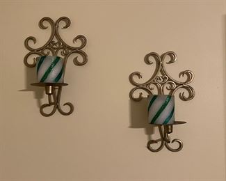 Sconce candle holders 