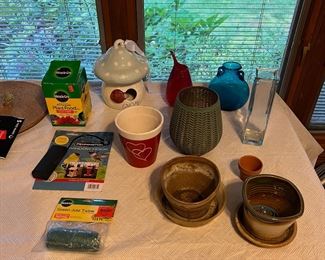 Some of the outdoor items; more photos coming soon!