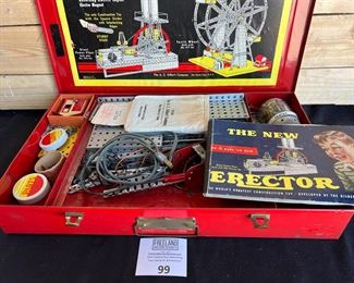 1950s Erector Set Builds the Ferris Wheel