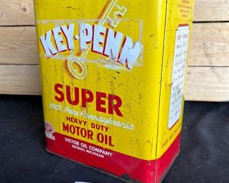 Key-Penn 2 gallon oil can