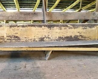 FREE- old church pew which needs help!