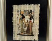 wegyptian print on papyrus4001 t