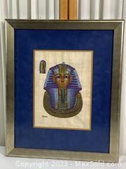 wegyptian print on papyrus3991 t