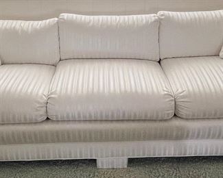Vintage 80's reupolstered couch