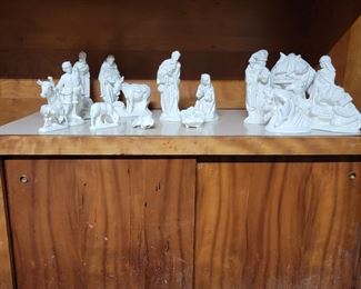 Vintage Nativity by Atlantic Mold (15pc)