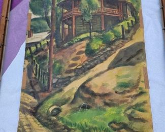 Emil Holzhauer verso side.