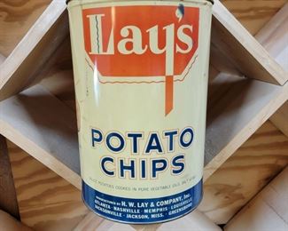 Lays Potato Chips "stay fresh can" Atlanta Georgia.