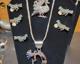 Vintage Sterling Silver from Taxco Mexico.