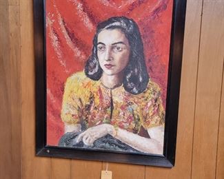 Painting on canvas by Marshall Daugherty.