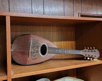 Grande Fabrica de strumenti by Armonici Larenzo de Napoli. Tambura c. 1890.