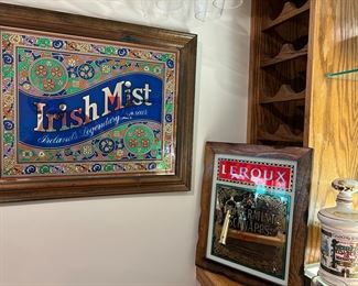 Irish Mist Bar Sign Mirror