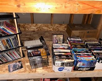 CD's DVD's 
