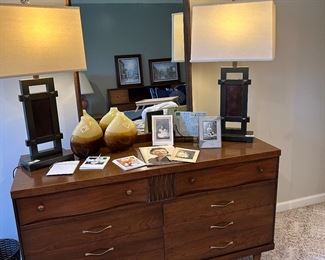 MCM dresser with mirror (Bassett)