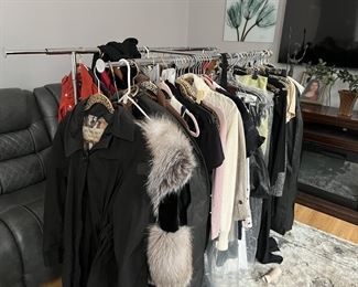 Fur coats designer cloths