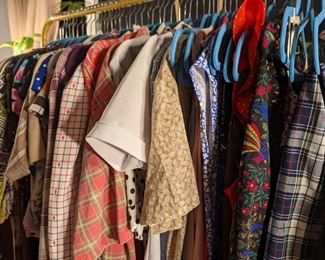 Incredible collection of vintage women’s clothing