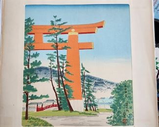 Vintage Asian paintings dating back to 1940-50's 