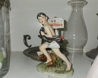 Collectible Norman Rockwell figurine