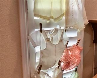 Adorable Vintage Baby Clothes items
