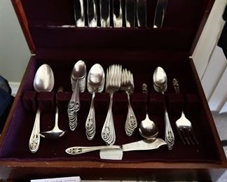 Flatware Set Silver Plate
