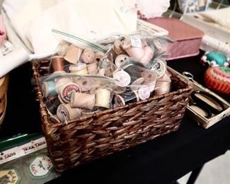 Sewing Notions - Wooden Spools