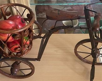 Figural Tricycle Basket