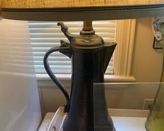 Coffee Pot Lamp