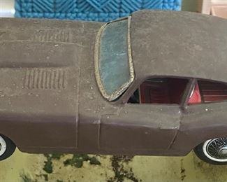 Tin Litho Bandai XKE Jaguar