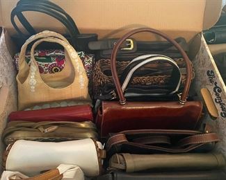 Assorted Ladies Purses and Handbags