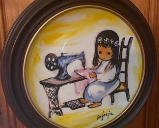 Degrazia Flower Child Plates