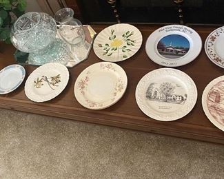 Assorted Souvenir Plates