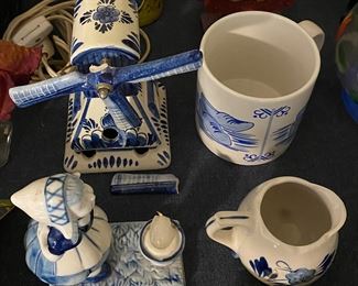 Blue Delft Items